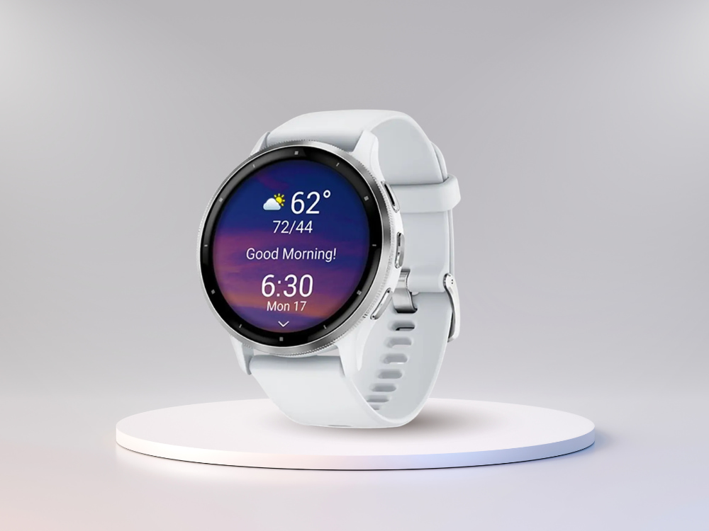 Thiết kế Garmin Venu 3 45mm dây silicone