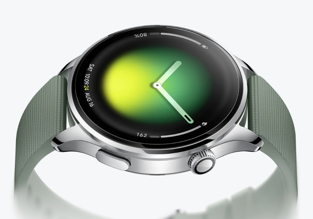 Thiết kế Xiaomi Watch 5 Juniper Green Strap