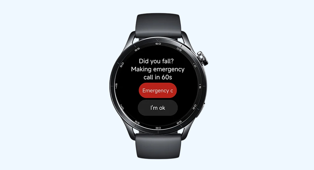 Xiaomi Watch S5 46mm Dây Da đảm bảo an toàn khi trượt tuyết