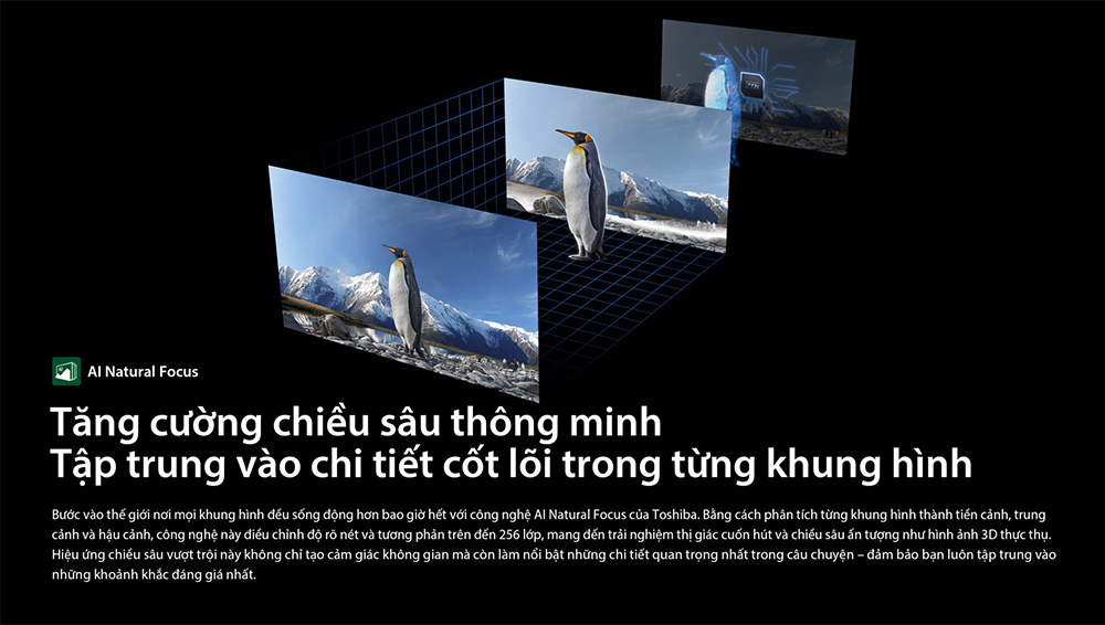 AI Natural Focus Tivi Toshiba Full HD 50 Inch 50V37SP