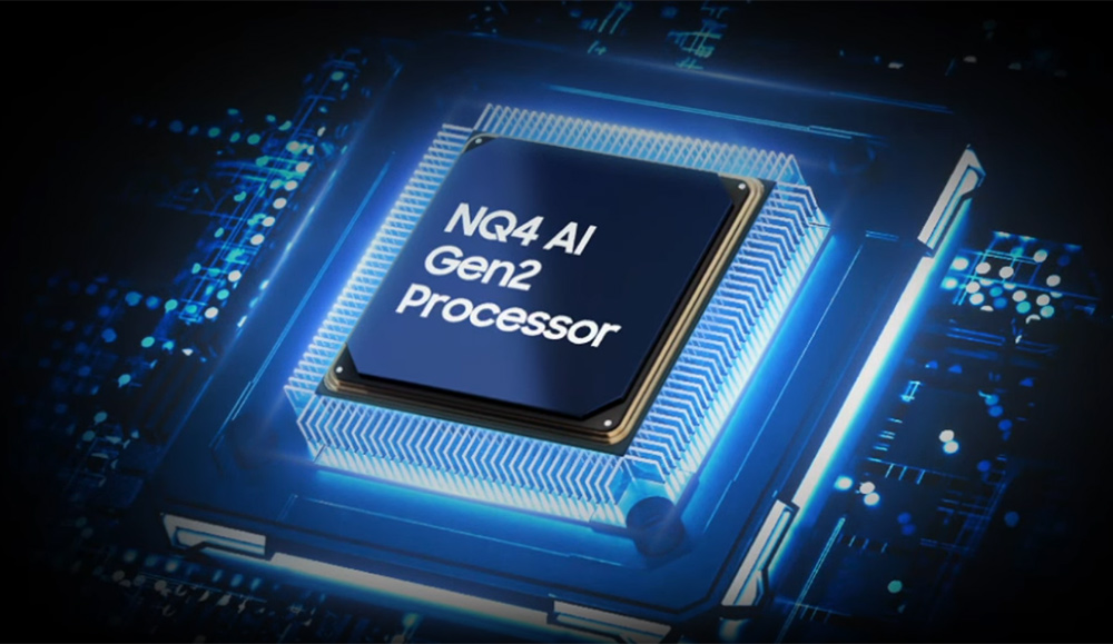 Bộ xử lý AI NQ4 thế hệ 2 Tivi Samsung Neo QLED 4K 85 Inch QA85QN80HA