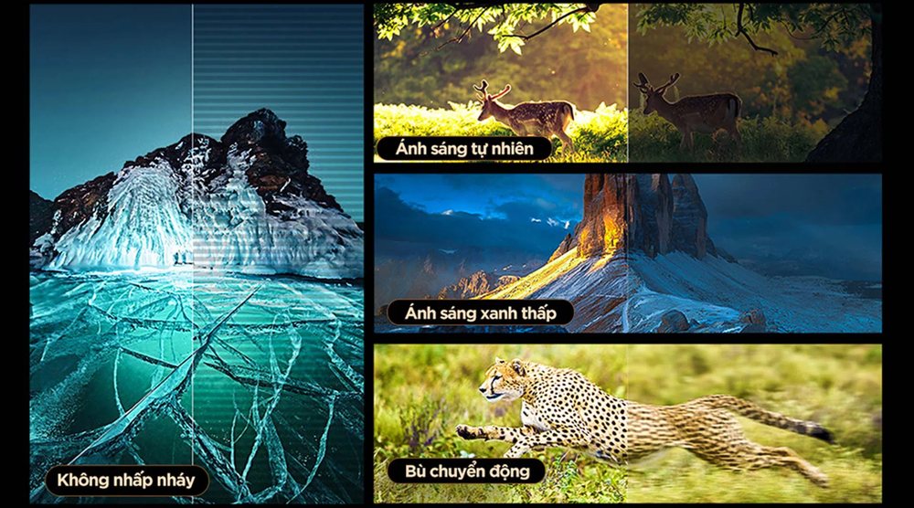 Công nghệ bảo vệ mắt Tivi TCL QLED 4K 75 Inch 75T6C