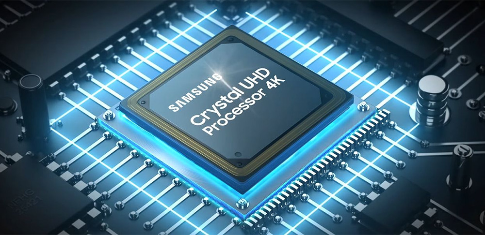 Bộ xử lý Crystal 4K Tivi Samsung 4K 55 Inch UA55U8000F