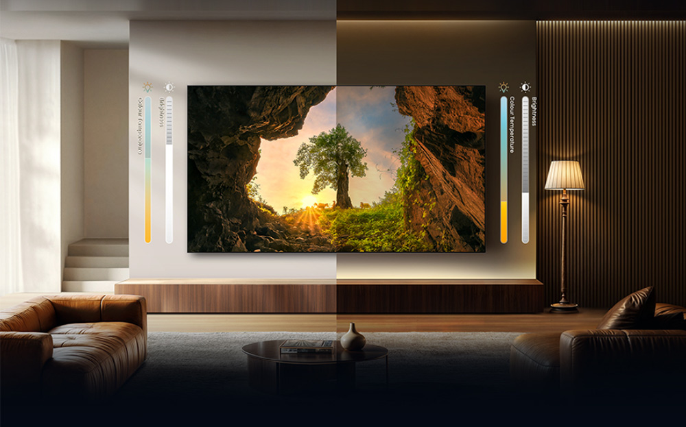 Cảm biến AI RGB Light sensor Tivi Hisense ULED MiniLED 4K 65 Inch 65U6S
