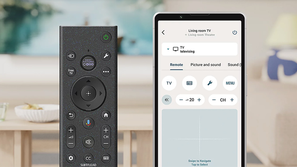 Điều khiển dễ dàng Sony Google Smart TV BRAVIA 3 II K-100XR30M2