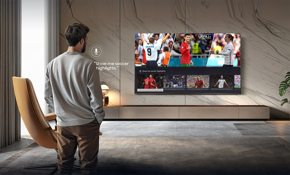 Điều khiển rảnh tay Tivi Hisense ULED MiniLED 4K 85 Inch 85U6S