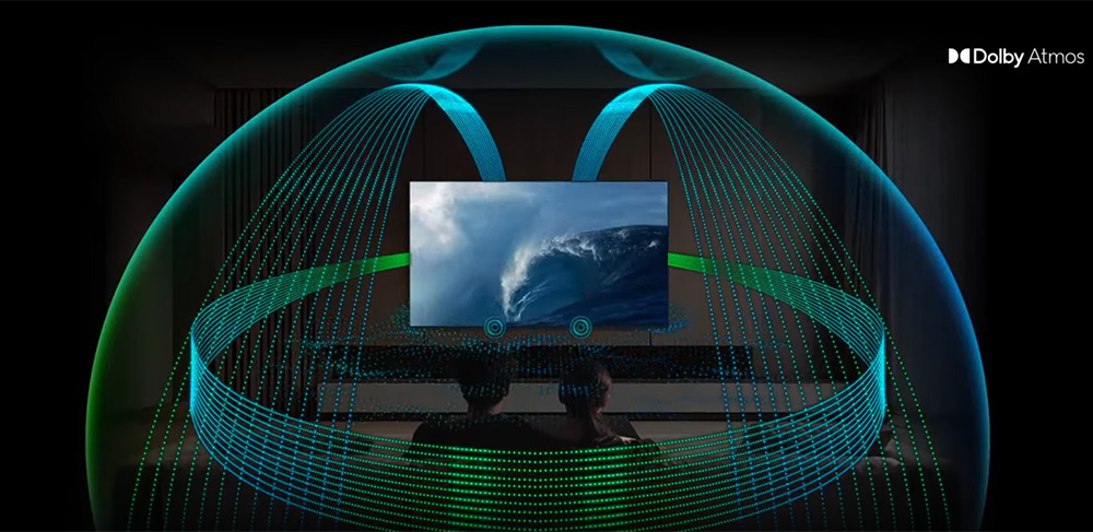 Âm thanh sống động Tivi Samsung Micro RGB 4K 65 Inch MRA65R95HX