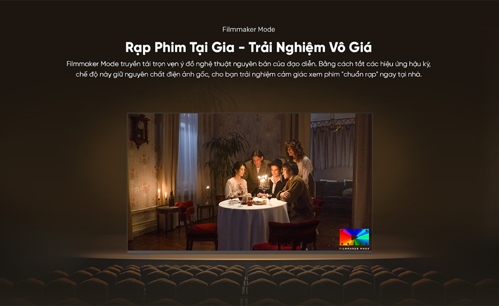 Filmmaker Mode Google Tivi QLED Coocaa 65L75