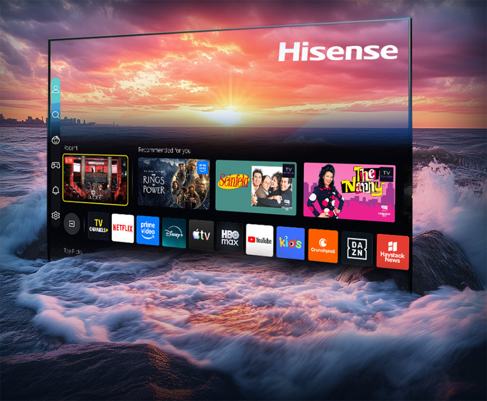 Hệ điều hành VIDAA Tivi Hisense ULED MiniLED 4K 75 Inch 75U6S