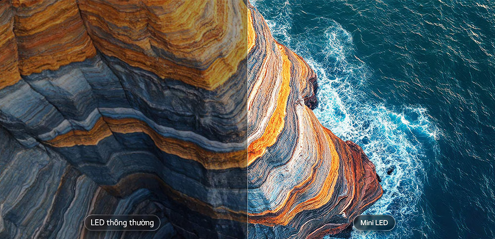 Công nghệ Mini LED Tivi LG QNED AI 4K 55 Inch 55QNED80BSA