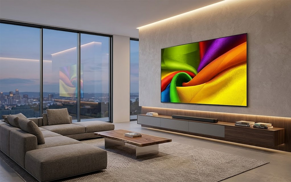 Thiết kế Tivi LG AI 4K 98 Inch 98NU855BPSB