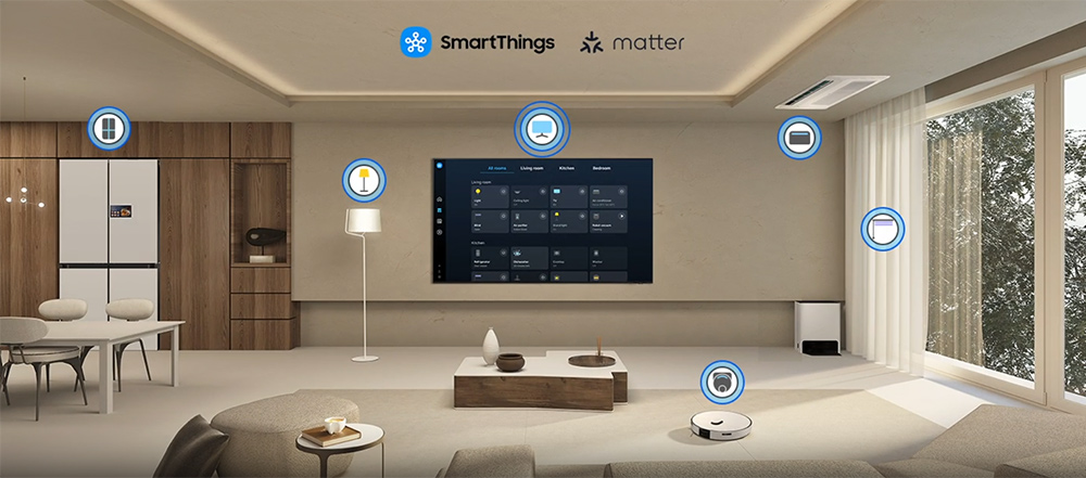 Ứng dụng SmartThings Tivi Samsung 4K 70 Inch UA70U8500H