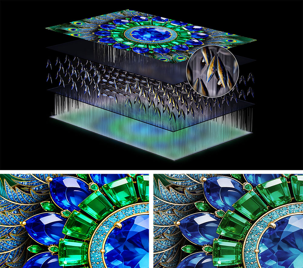 Tấm nền HVA cao cấp Tivi TCL QD-Mini LED 4K 85 Inch 85A400M