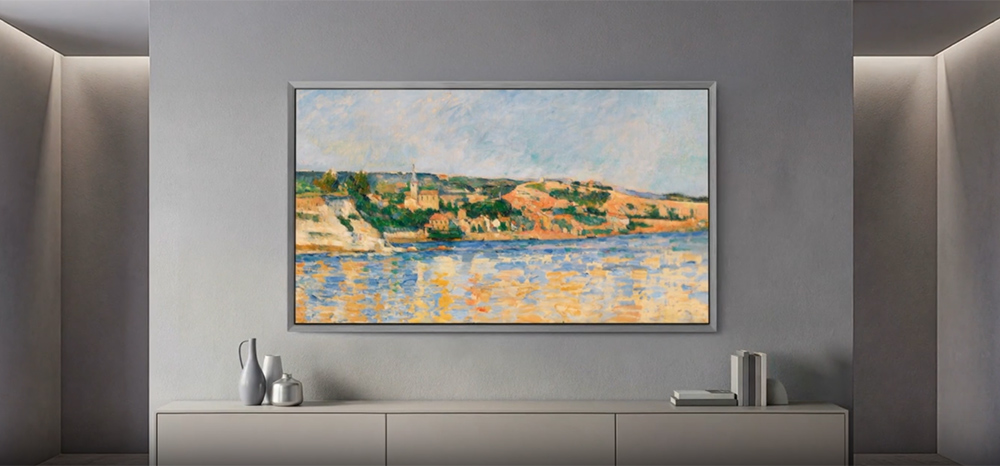 Thiết kế FloatLayer Tivi Samsung OLED 4K Vision AI 65 Inch QA65S95HX