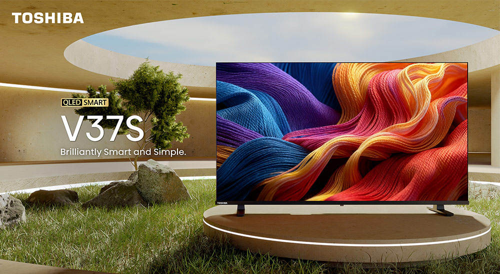 Thiết kế Bezel Less Tivi Toshiba Full HD 50 Inch 50V37SP