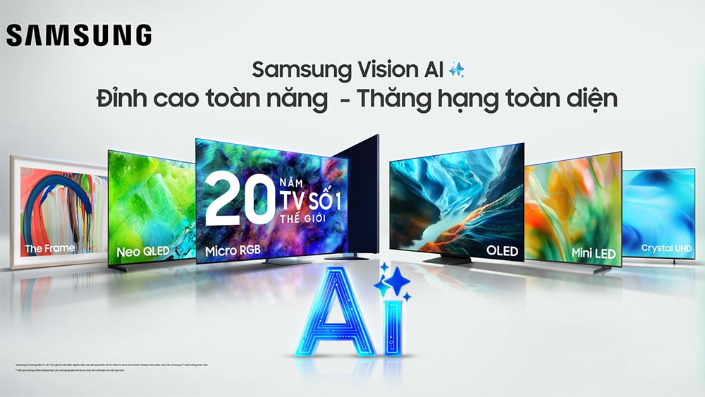 Tivi Samsung - Thương hiệu điện tử đẳng cấp