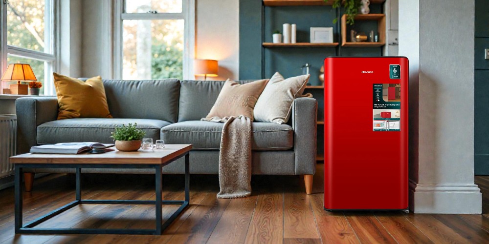 Mẫu tủ lạnh mini tiết kiệm diện tích, phù hợp không gian nhỏ hẹp và tiện nghi