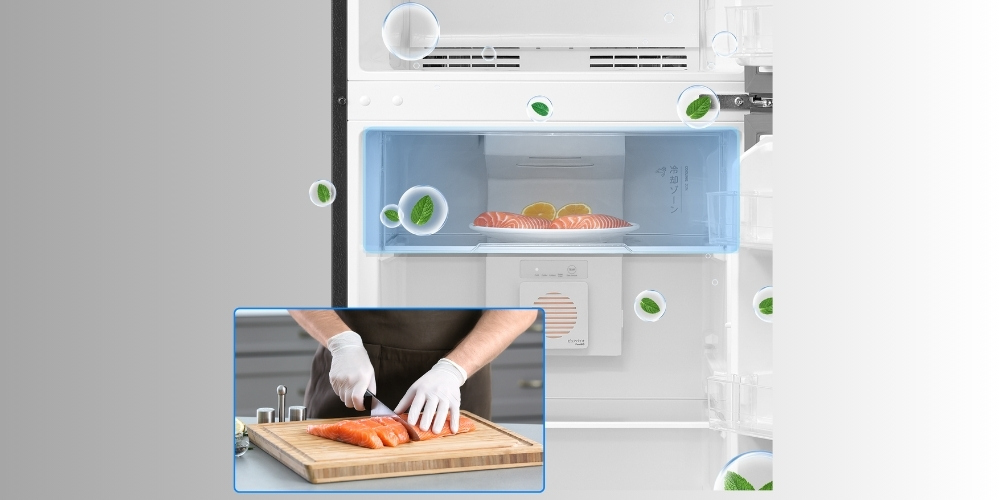 Ngăn đông mềm -1 độ C Cooling Zone của tủ lạnh Toshiba GR-RT268WE