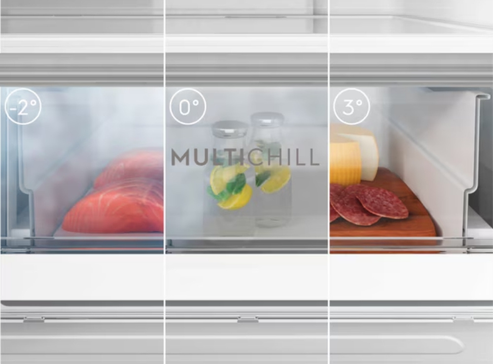 Tủ lạnh Electrolux EQE5755A-B với ngăn MultiChill tiện lợi