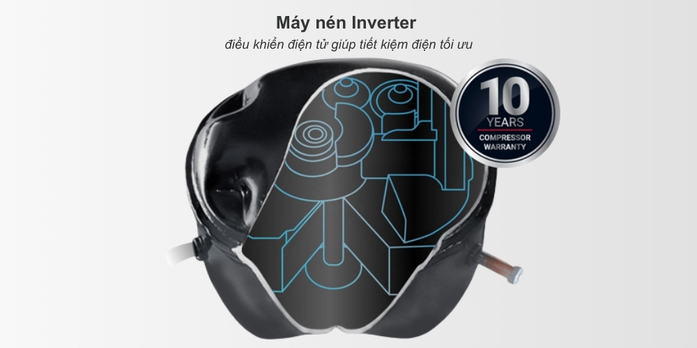 Tủ lạnh HR4N7462DSGBVN Inverter tiết kiệm điện, hoạt động bền bỉ