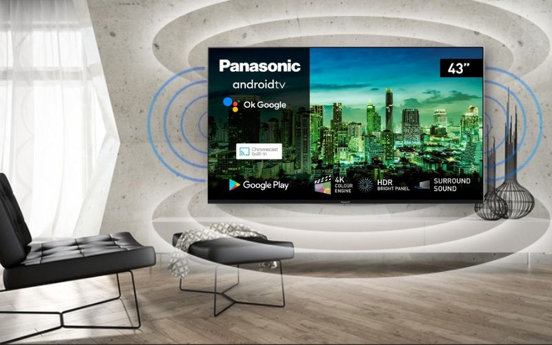 Panasonic 43 Inch TH-43LX650V tái tạo âm thanh Surround trong mọi không gian