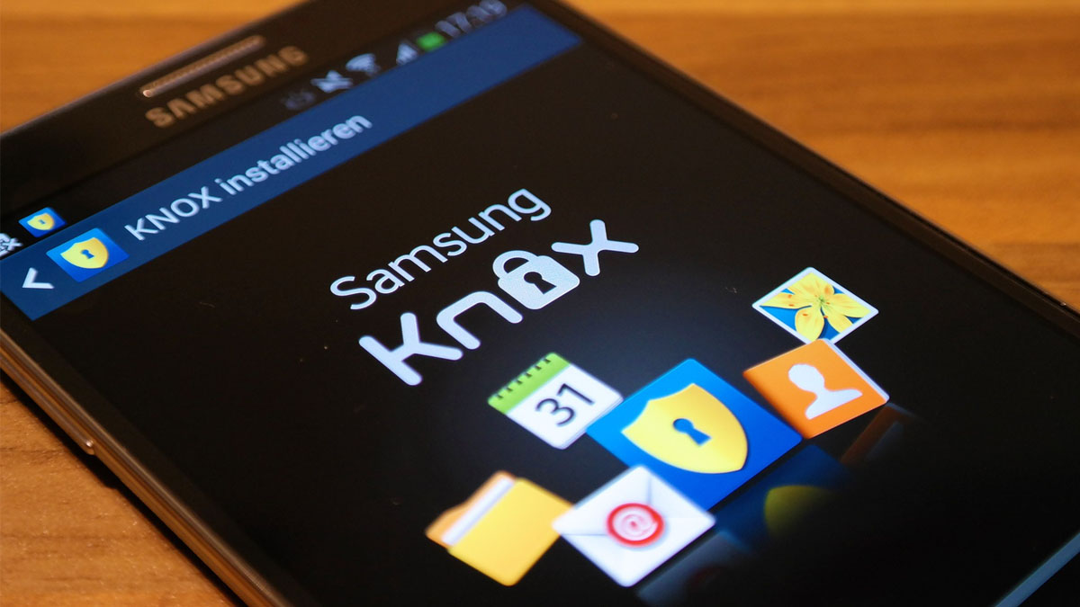 Chế phỏng bảo mật thông tin Samsung Knox