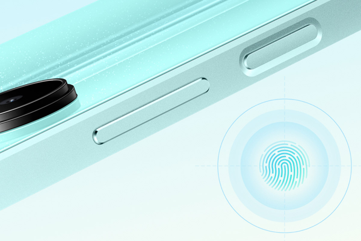 Realme C33 nổi bật với tính năng mở khóa bằng cảm biến vân tay ở nút nguồn
