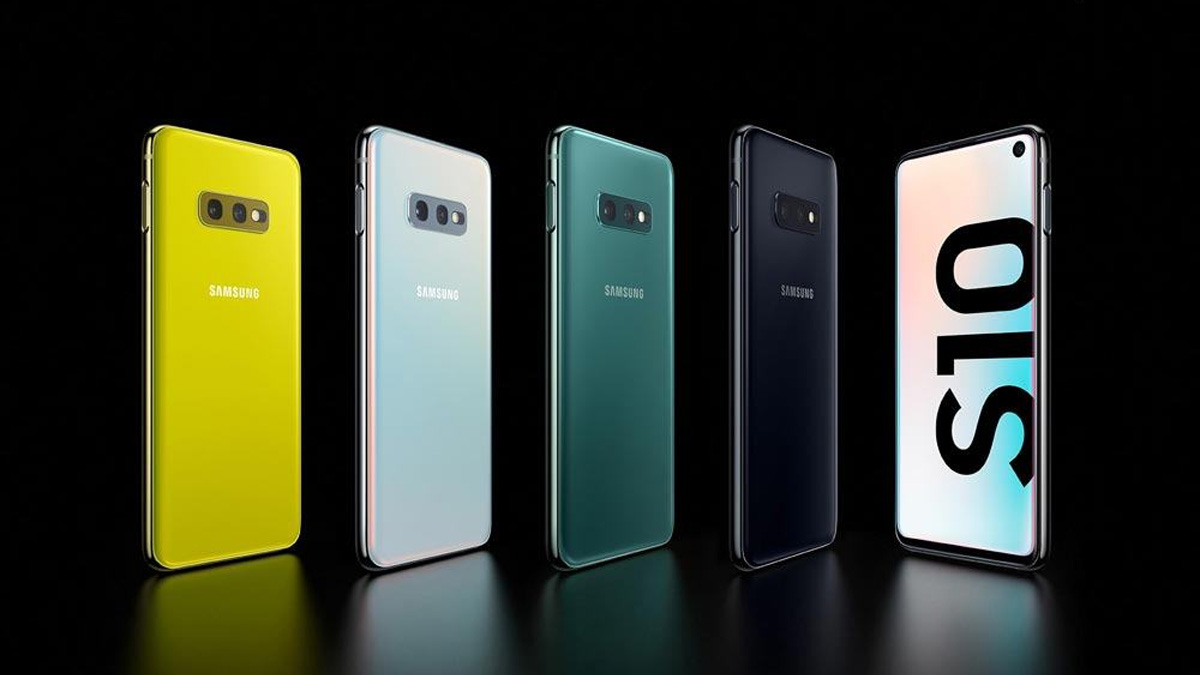 Màu sắc đa dạng của điện thoại Samsung