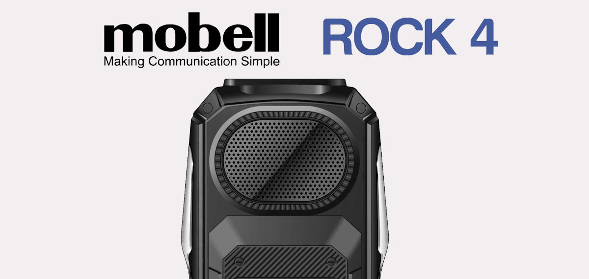 Mobell Rock 4 4G có thiết kế cụm loa lớn