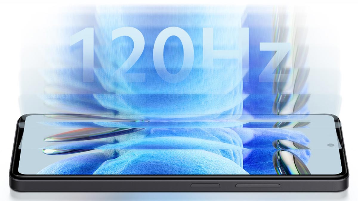 Redmi Note 12 Pro 5G được hỗ trợ tần số quét 120Hz