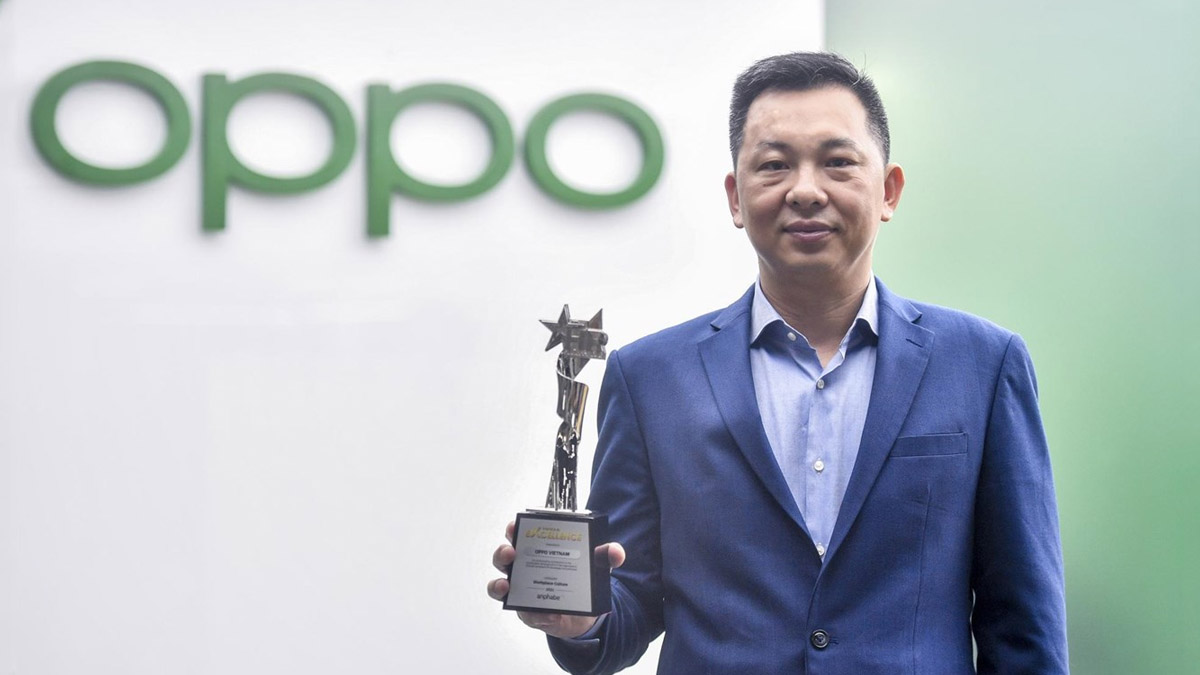 Tổng Giám đốc OPPO Việt Nam nhận Giải thưởng Văn hóa doanh nghiệp