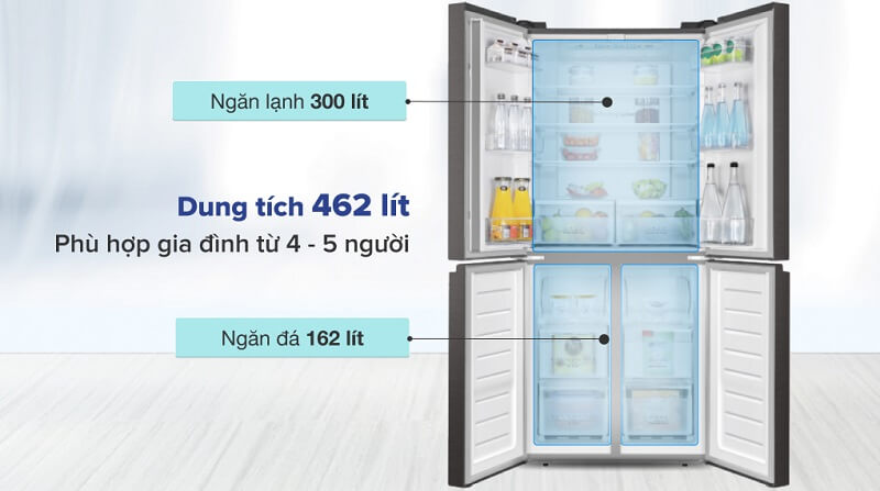 Tủ lạnh có dung tích lớn