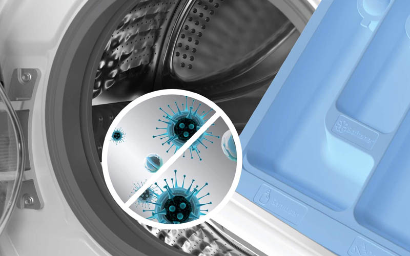 Khay nước giặt và đệm cửa kháng khuẩn