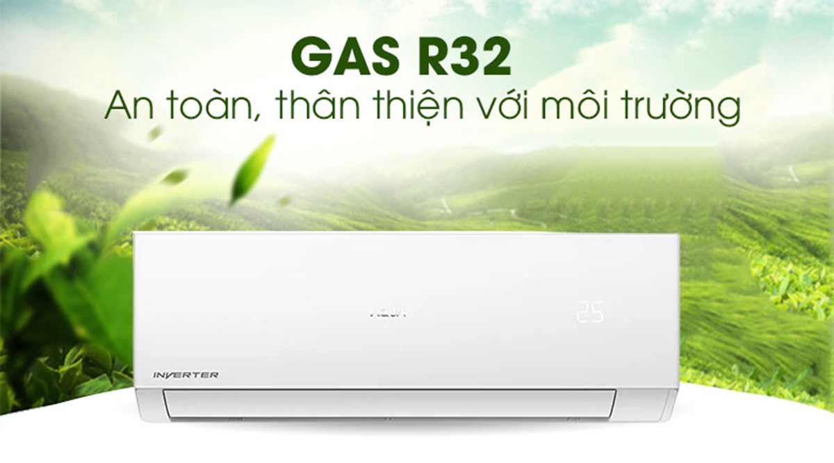 Máy lạnh sử dụng loại Gas R32 rất có ích cho môi trường