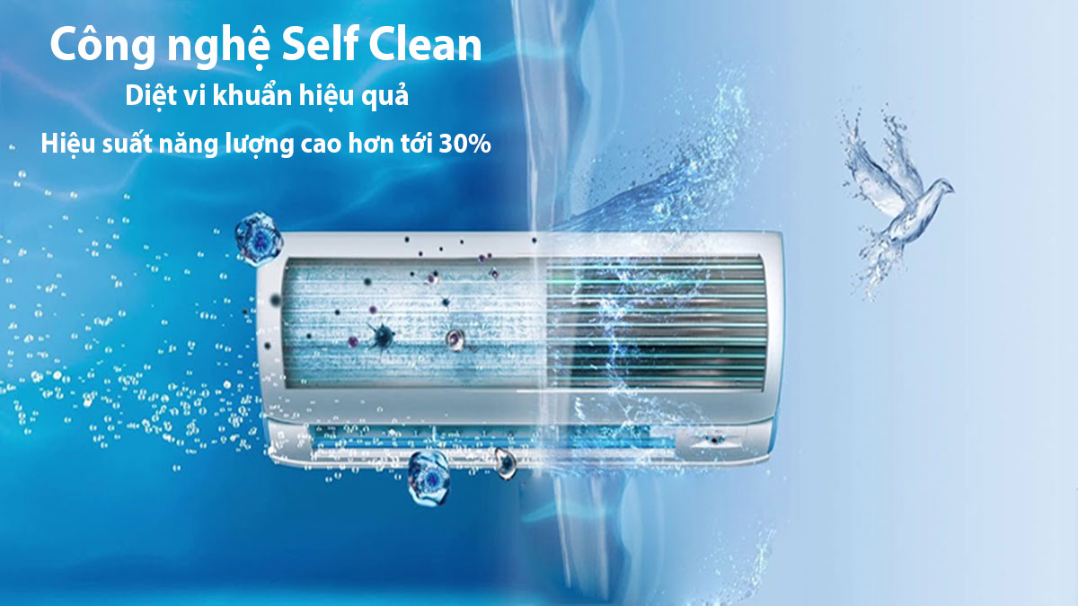 Self Clean cho ra chất lượng không khí tinh khiết