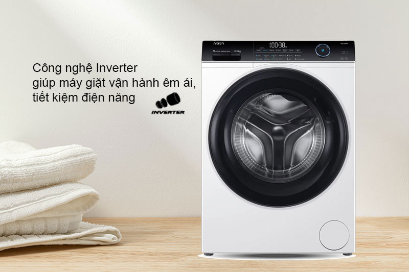 Công nghệ Inverter giúp máy giặt vận hành êm ái