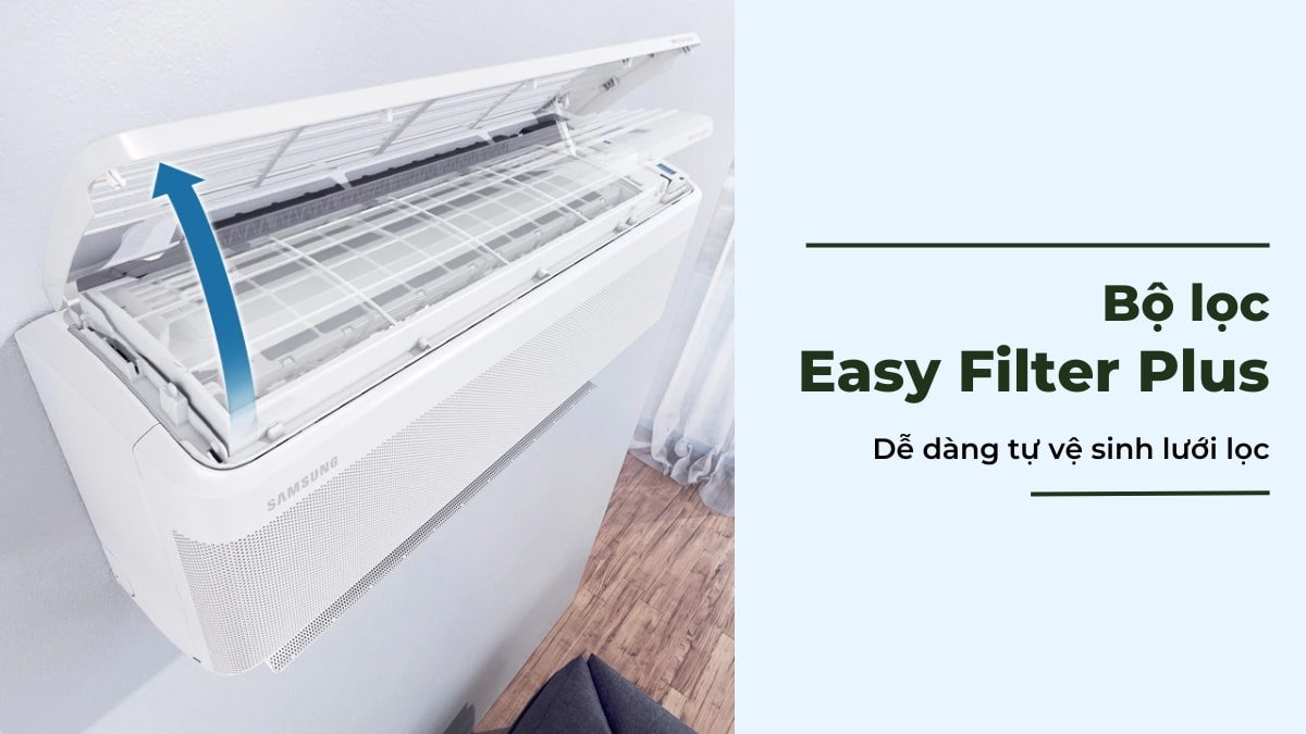 Bộ lọc Easy Filter Plus - Ngăn ngừa các tác nhân gây hại trong không khí