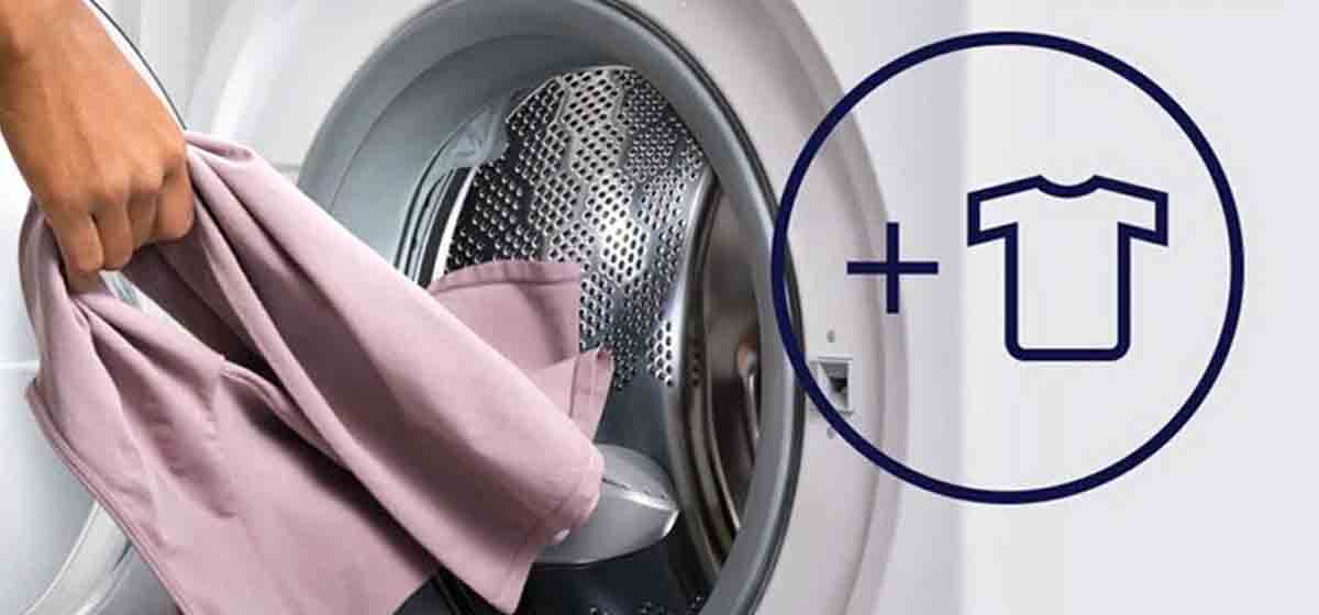 Thêm quần áo khi đang giặt tiện lợi