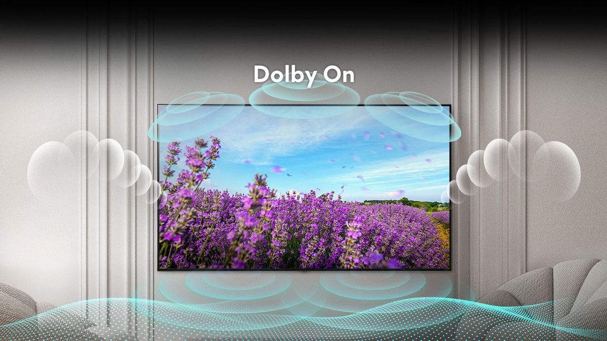 Âm thanh chuẩn Dolby trên tivi 75QNED80SRA