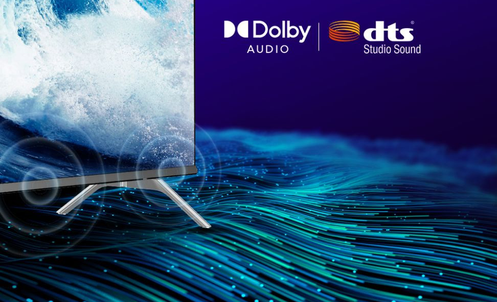 Âm thanh Dolby Audio và DTS Studio Sound sống động