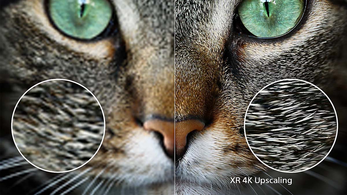 Công nghệ XR 4K Upscaling nâng cấp chất lượng hình ảnh hiệu quả