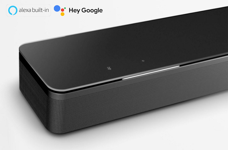 Điều khiển loa Bose 700 bằng giọng nói với trợ lý Google và Alexa