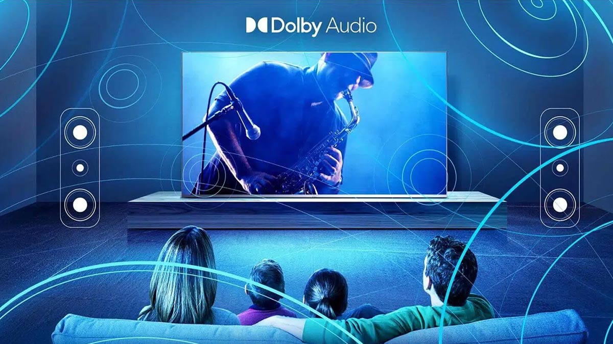 ivi Sharp 2T-C32EG1X được trang bị công nghệ Dolby Audio