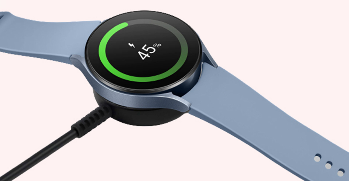 Galaxy Watch5 có thời gian sạc rút ngắn, dung lượng pin lớn hơn 13%