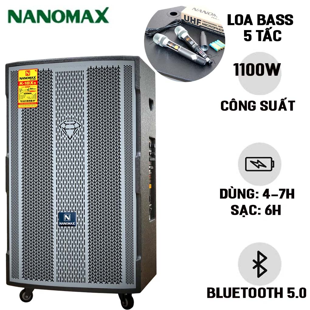 Loa kéo Nanomax K-18X5