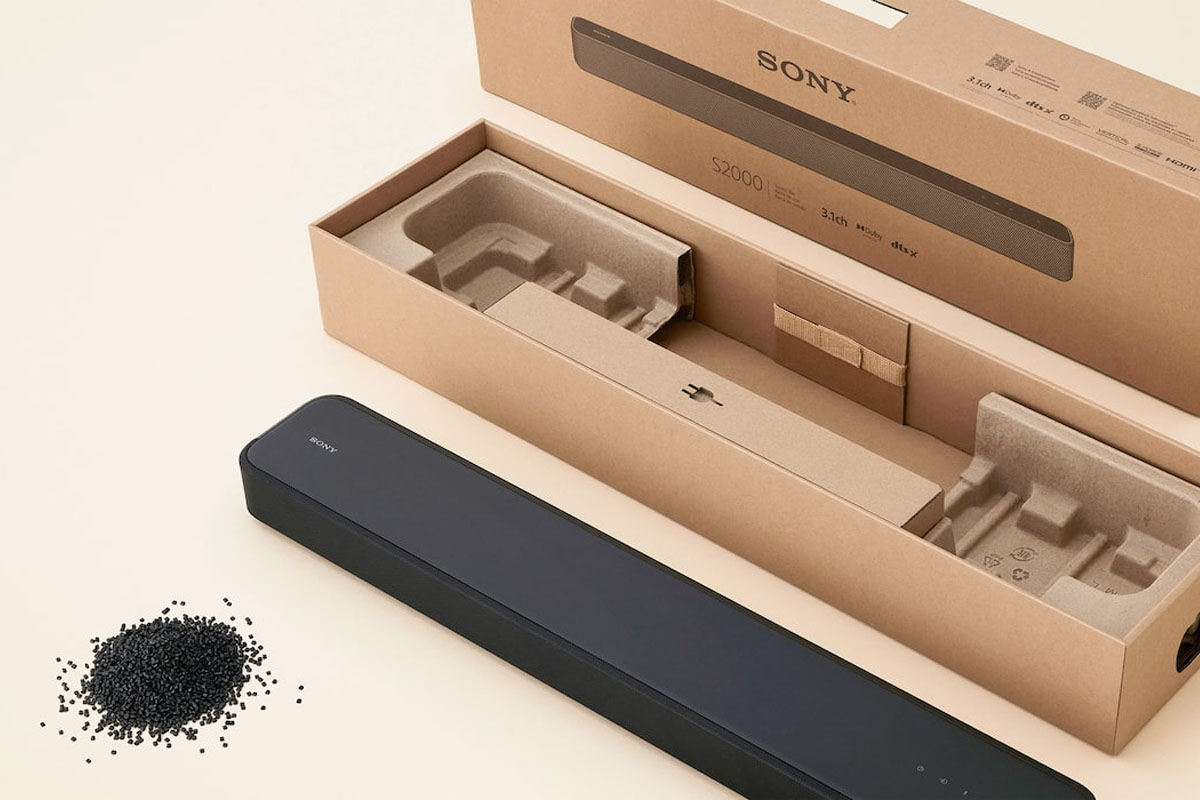 Loa thanh Sony HT-S2000C SP1 làm từ vật liệu thân thiện môi trường