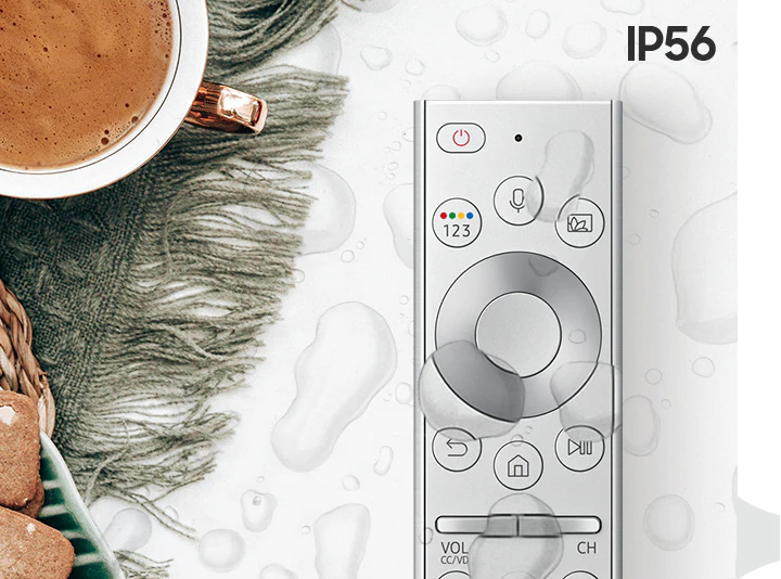 Đi kèm Premium One Remote kháng nước và bụi chuẩn IP56