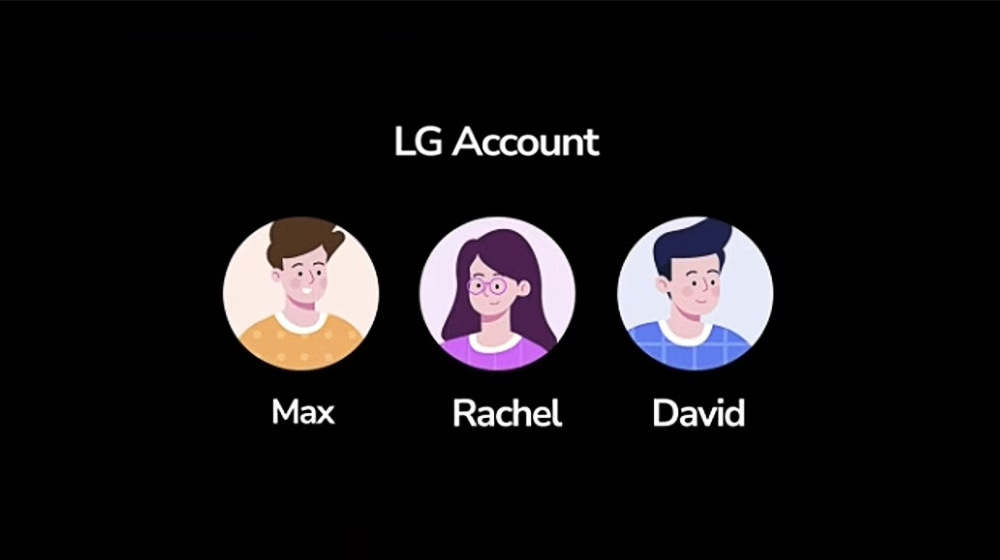 Tạo LG Account để thưởng thức nội dung cá nhân hóa