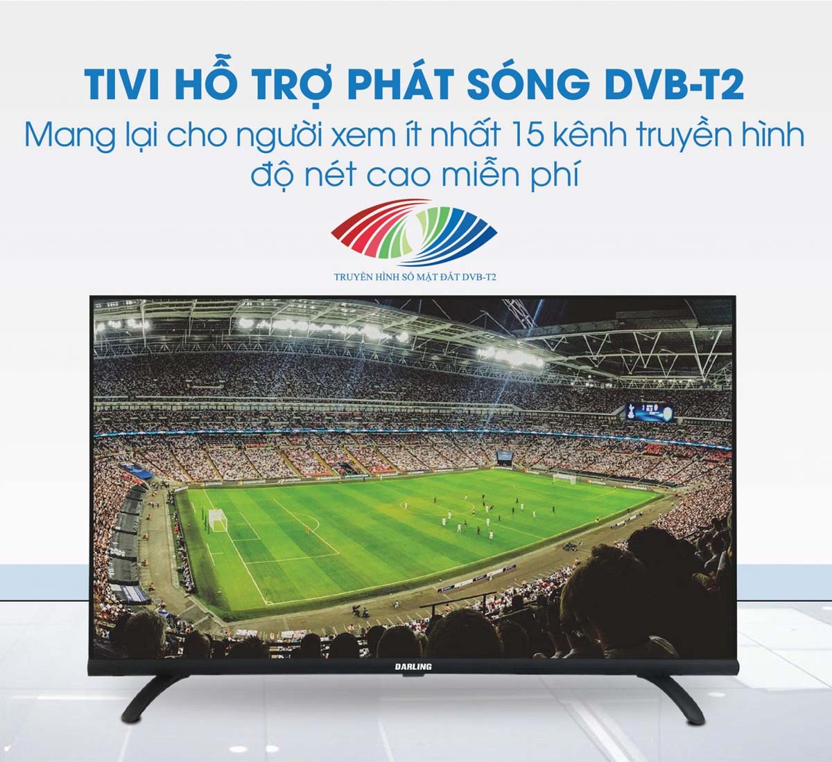 Hỗ trợ phát sóng truyền hình kỹ thuật số mặt đất DVB-T2