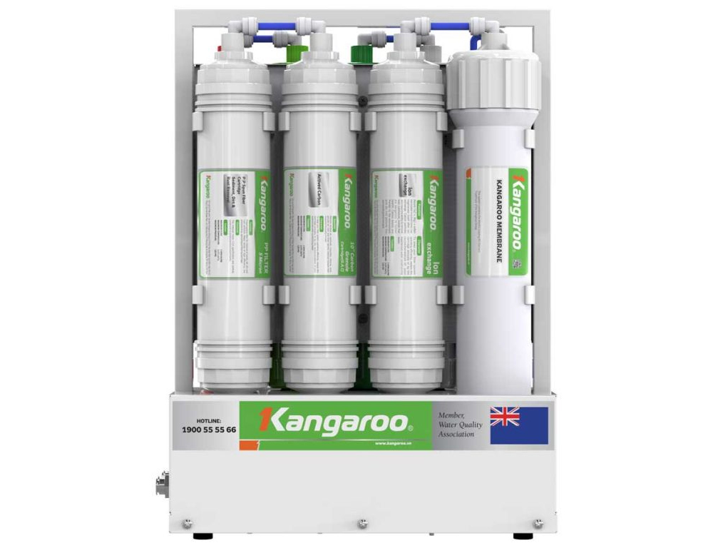 Hệ thống lõi lọc của máy lọc nước Kangaroo KGHP66